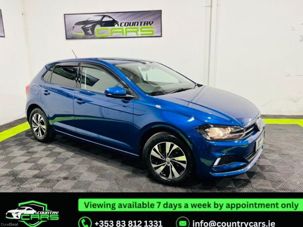 Volkswagen Polo Hatchback, Petrol, 2018, Blue