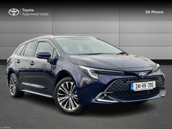 Toyota Corolla Estate, Petrol Hybrid, 2024, Blue
