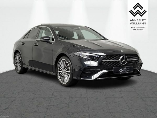 Mercedes-Benz A-Class Saloon, Petrol Plug-in Hybrid, 2023, Black