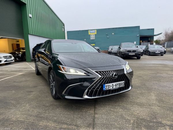 Lexus ES Saloon, Petrol Hybrid, 2023, Black