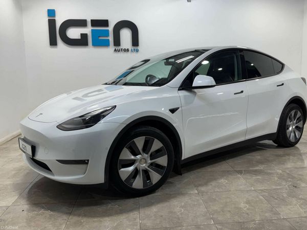 Tesla Model Y SUV, Electric, 2022, White