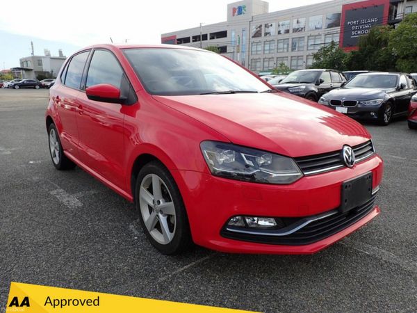 Volkswagen Polo Hatchback, Petrol, 2016, Red