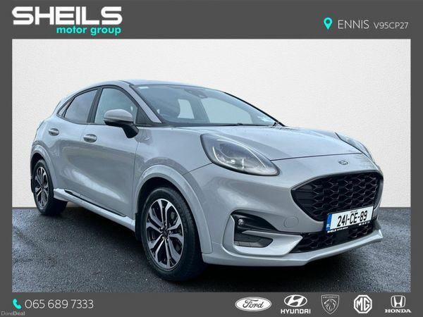 Ford Puma SUV, Petrol, 2024, Grey