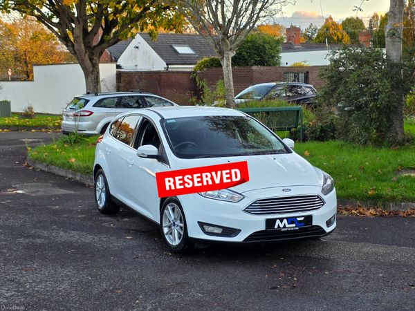 Ford Focus Hatchback, Petrol, 2016, White