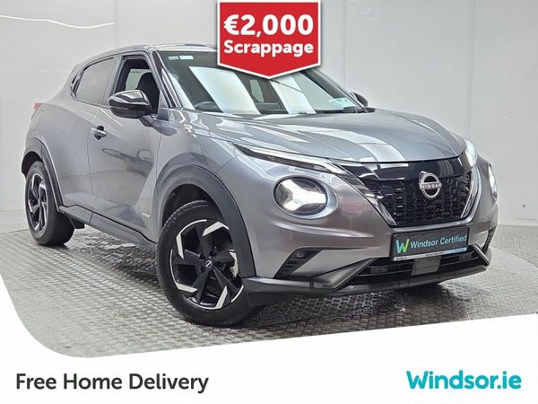 Nissan Juke SUV, Petrol Hybrid, 2024, Grey