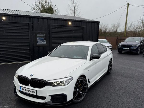 BMW 5-Series Saloon, Diesel, 2019, White