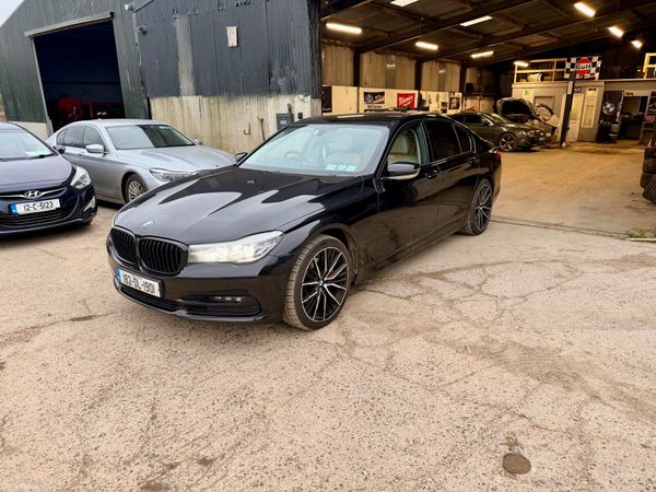 BMW 7-Series Saloon, Diesel, 2018, Black