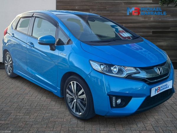 Honda Fit Hatchback, Petrol Hybrid, 2015, Blue