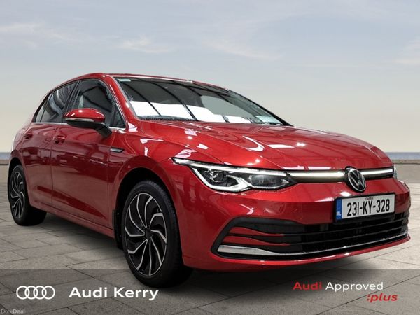 Volkswagen Golf Estate, Petrol, 2023, Red