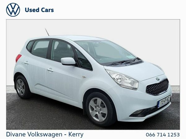 Kia Venga MPV, Petrol, 2017, White