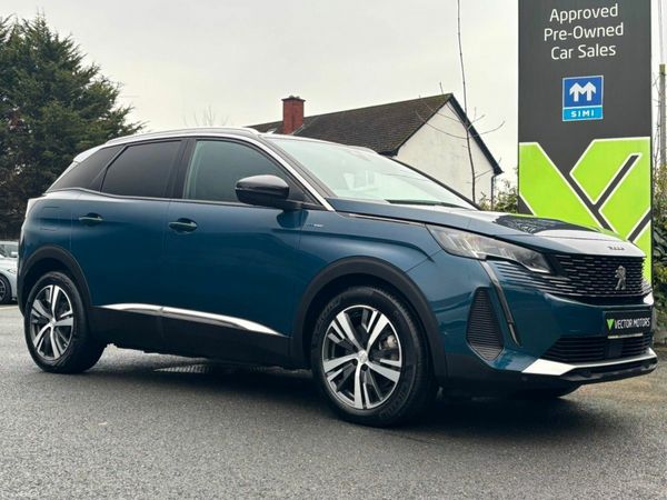 Peugeot 3008 SUV, Petrol Plug-in Hybrid, 2023, Blue