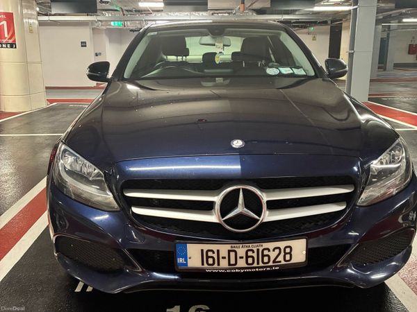 Mercedes-Benz C-Class Saloon, Diesel, 2016, Blue