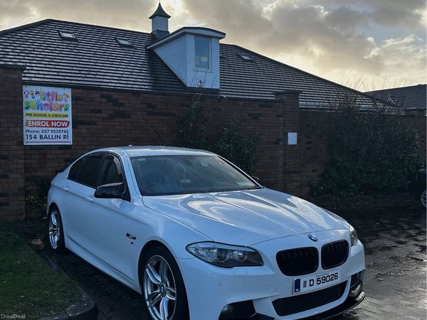 BMW 5-Series Saloon, Diesel, 2011, White