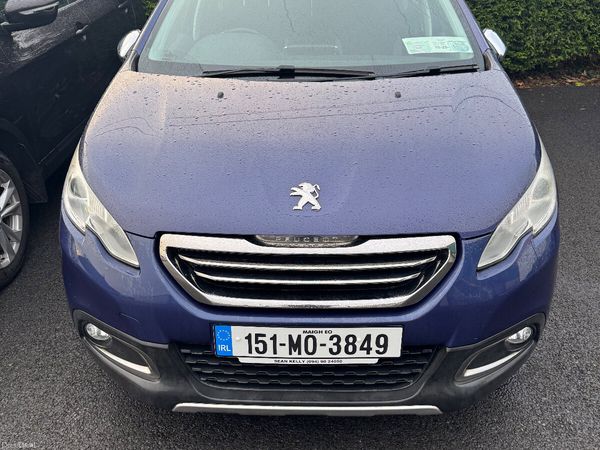 Peugeot 2008 SUV, Diesel, 2015, Blue