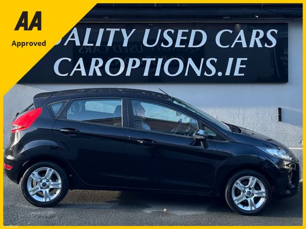 Ford Fiesta Hatchback, Petrol, 2010, Black
