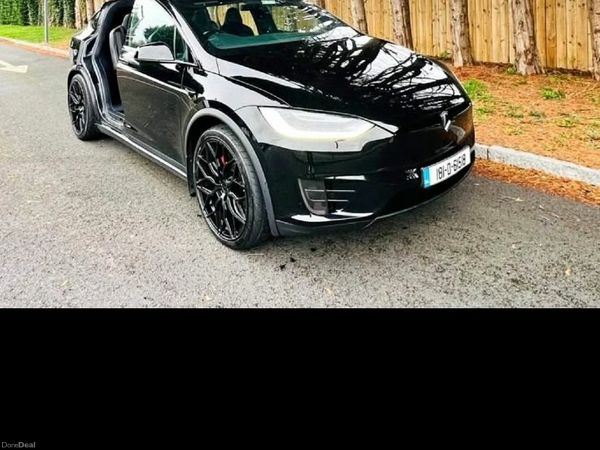 Tesla Model X MPV, Electric, 2018, Black