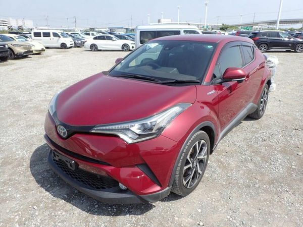 Toyota C-HR SUV, Petrol Hybrid, 2017, Red