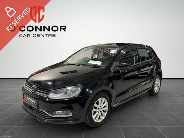 Volkswagen Polo Hatchback, Petrol, 2017, Black