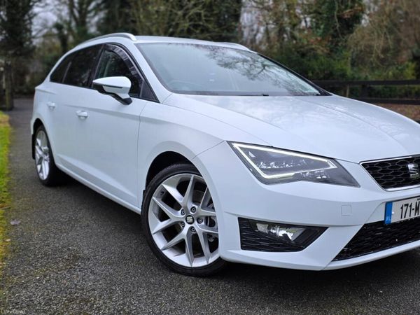 SEAT Leon Estate, Diesel, 2017, White