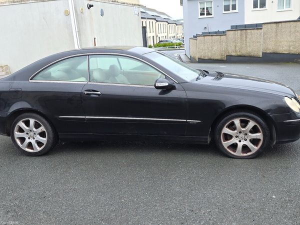 Mercedes-Benz CLK Coupe, Petrol, 2005, Black