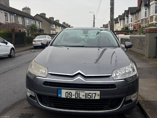 Citroen C5 Saloon, Diesel, 2009, Grey
