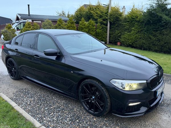 BMW 5-Series Saloon, Diesel, 2020, Black