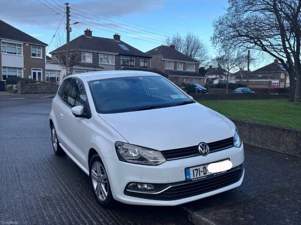 Volkswagen Polo Hatchback, Petrol, 2017, White