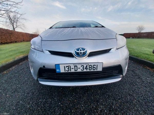 Toyota Prius Hatchback, Petrol Hybrid, 2013, Silver