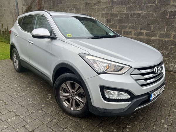 Hyundai Santa Fe SUV, Diesel, 2014, Silver