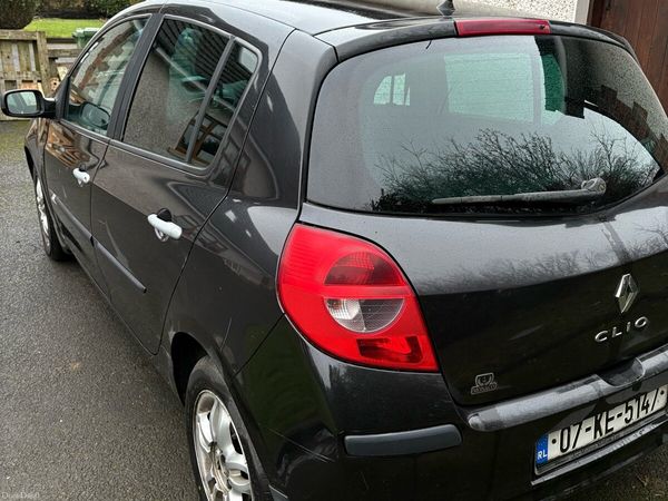 Renault Clio Hatchback, Petrol, 2007, Black