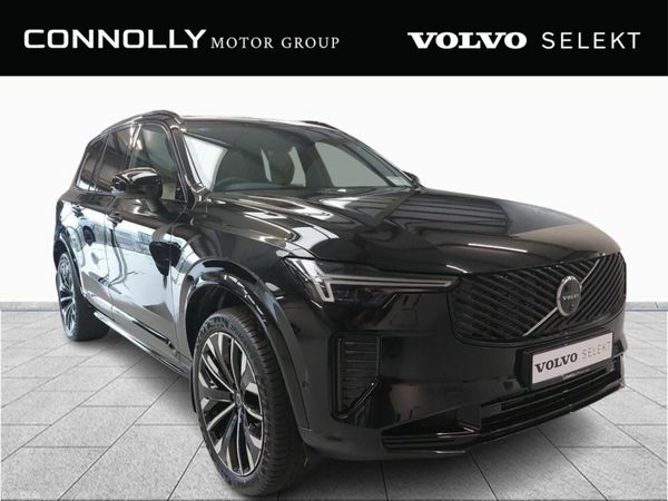 Volvo XC90 SUV, Petrol Plug-in Hybrid, 2025, Black