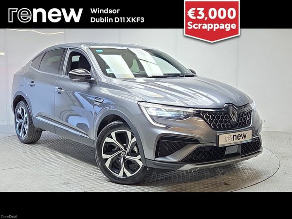 Renault Arkana Hatchback, Petrol Hybrid, 2025, Grey