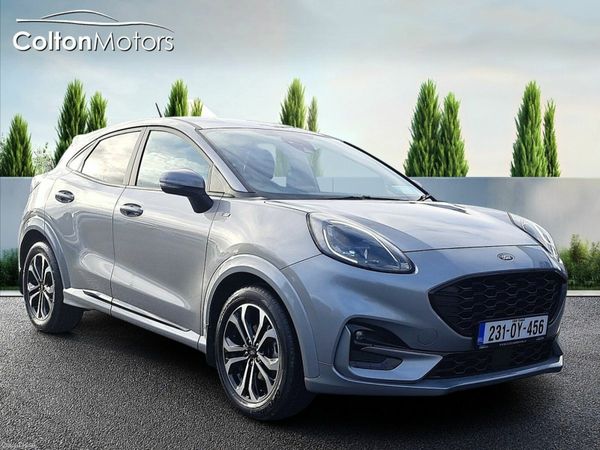 Ford Puma SUV, Petrol Hybrid, 2023, Grey