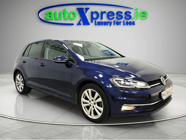 Volkswagen Golf Hatchback, Petrol, 2018, Blue