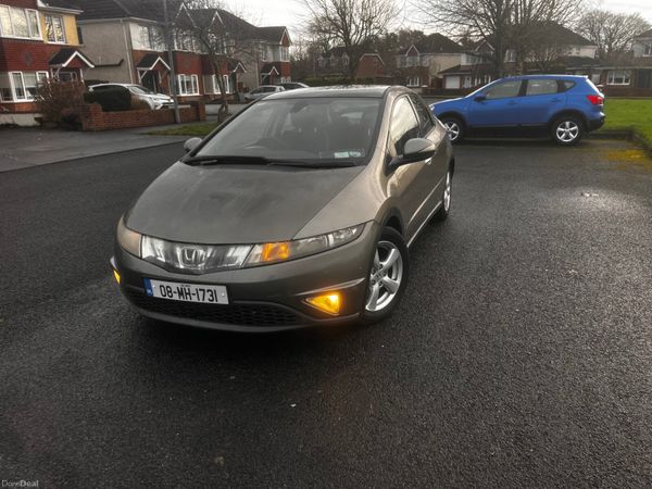 Honda Civic Hatchback, Petrol, 2008, Grey