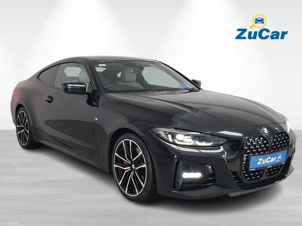 BMW 4-Series Coupe, Petrol, 2021, Black
