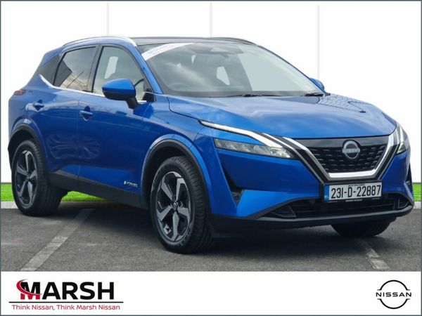 Nissan Qashqai MPV, Petrol Hybrid, 2023, Blue