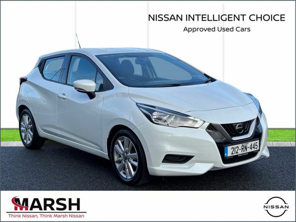 Nissan Micra Hatchback, Petrol, 2021, White
