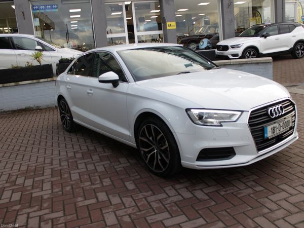 Audi A3 Saloon, Petrol, 2018, White
