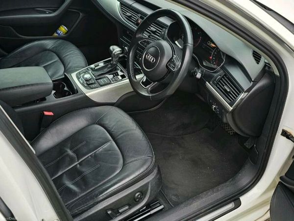 Audi A6 Saloon, Petrol, 2015, White
