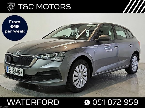 Skoda Scala Hatchback, Petrol, 2024, Grey