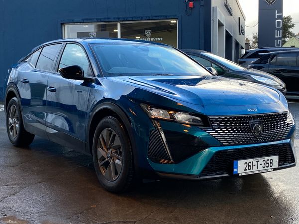 Peugeot 408 Hatchback, Petrol, 2026, Blue