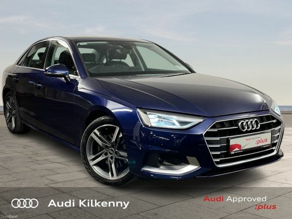 Audi A4 Saloon, Diesel, 2023, Blue