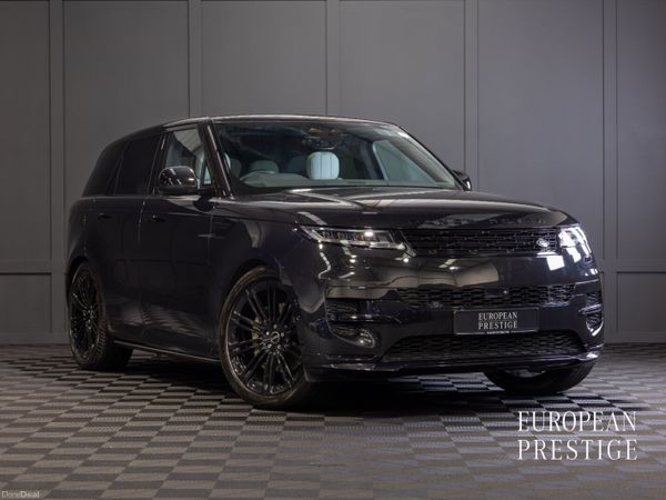 Land Rover Range Rover Sport SUV, Petrol Plug-in Hybrid, 2025, Black