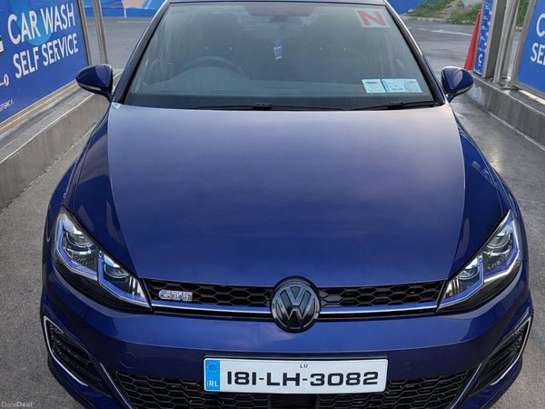 Volkswagen Golf Hatchback, Petrol Plug-in Hybrid, 2018, Blue