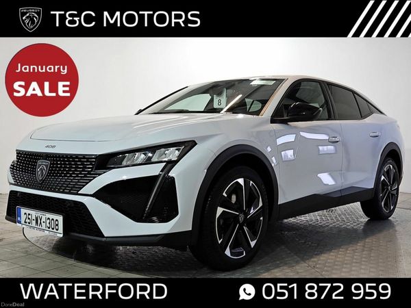 Peugeot 408 Hatchback, Petrol, 2025, White