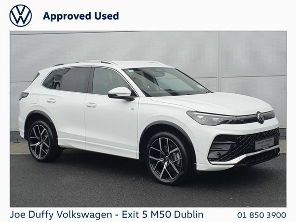 Volkswagen Tiguan SUV, Petrol Hybrid, 2025, White