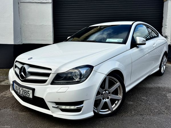 Mercedes-Benz C-Class Coupe, Diesel, 2014, White