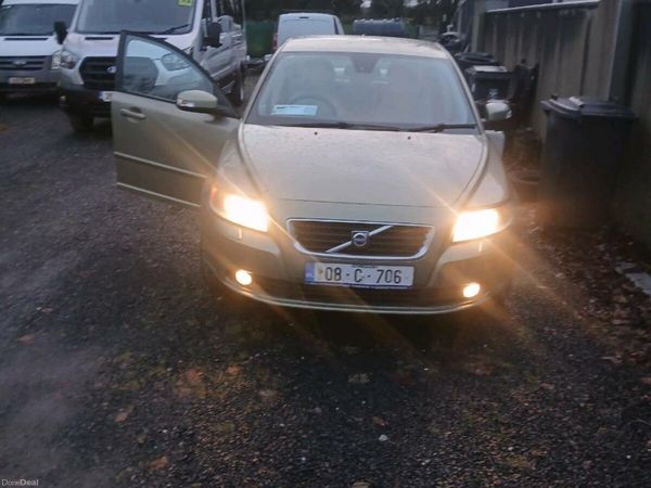 Volvo S40 Saloon, Ethanol Petrol, 2008, Green