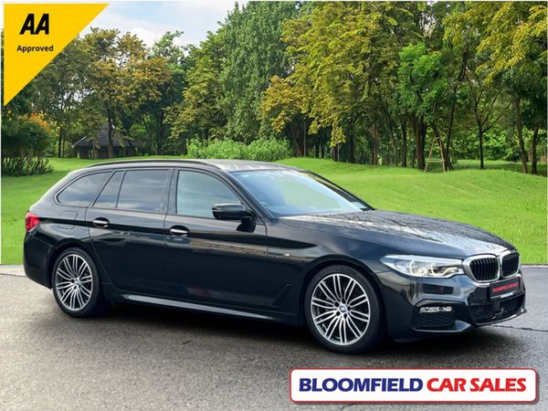 BMW 5-Series Estate, Diesel, 2018, Black